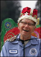 Frederic Minns, School Janitor and "King for a Day" - All images copyright Lisa Nipp 2010